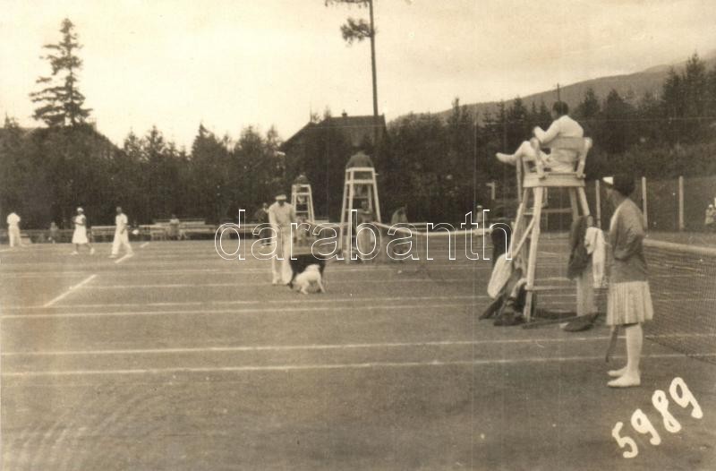 * Kassa, Kosice; Teniszezők / Tennis Players. Ritter Nándor Photo - Unclassified