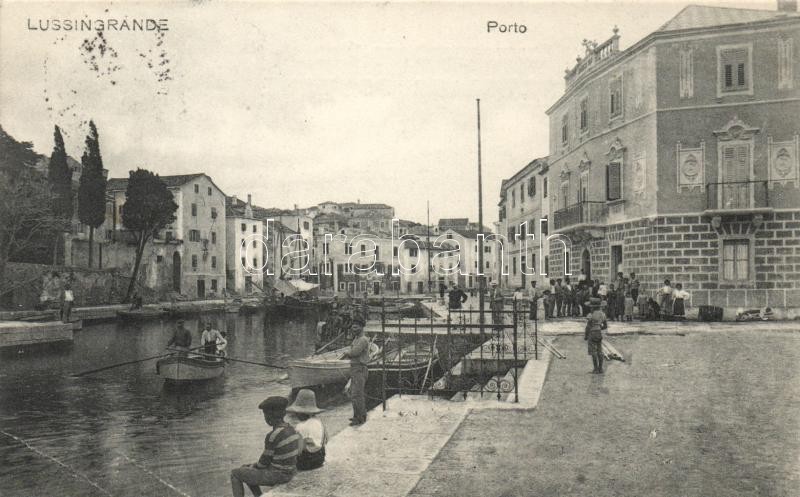 T3/T4 Veli Losinj, Lussingrande; Port, Boats (EB) - Non Classés