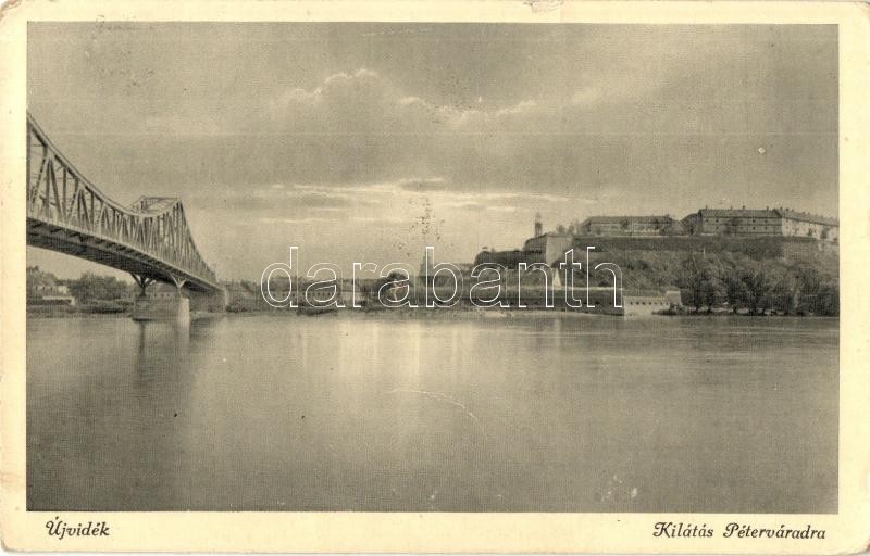 * Újvidék, Novi Sad - 2 Db Régi Városképes Lap / 2 Pre-1945 Town-view Postcards - Non Classés