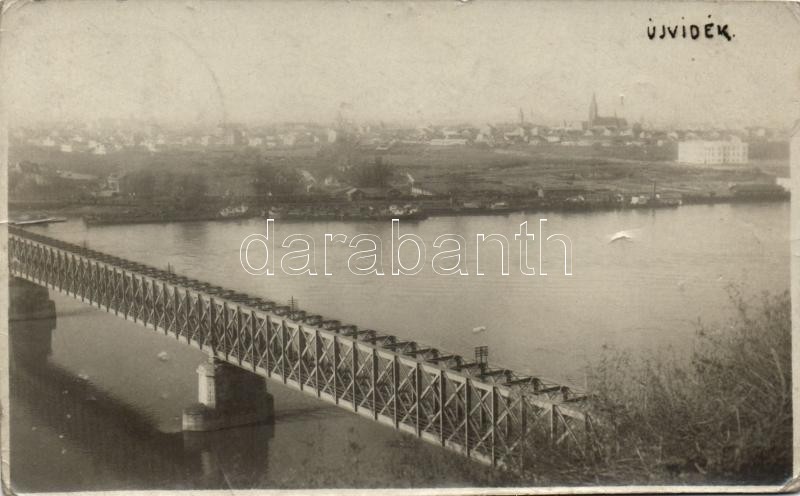 T3/T4 Újvidék, Híd / Bridge, Photo 'Vissza' So. Stpl - Non Classés