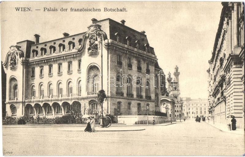 T2 Vienna, Wien; Palais Der Französischen Botschaft / Palace Of The French Embassy - Unclassified