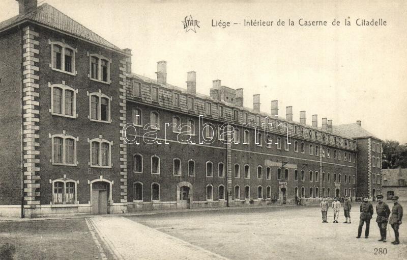 ** T1 Liege, Interieur De La Caserne De La Citadelle / Military Barracks - Non Classés