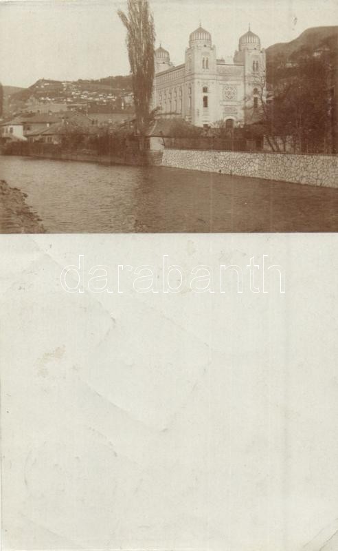 T2/T3 ~1908 Sarajevo, Synagogue. Gróf Zichy Géza Levele Tetétlenből Lányának Zichy Máriának / Letter Of Count Zichy Géza - Unclassified