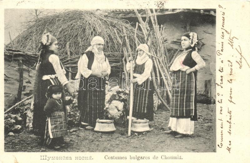 T2/T3 Shumen, Choumen; Bulgarian Peasants, Folklore - Non Classés