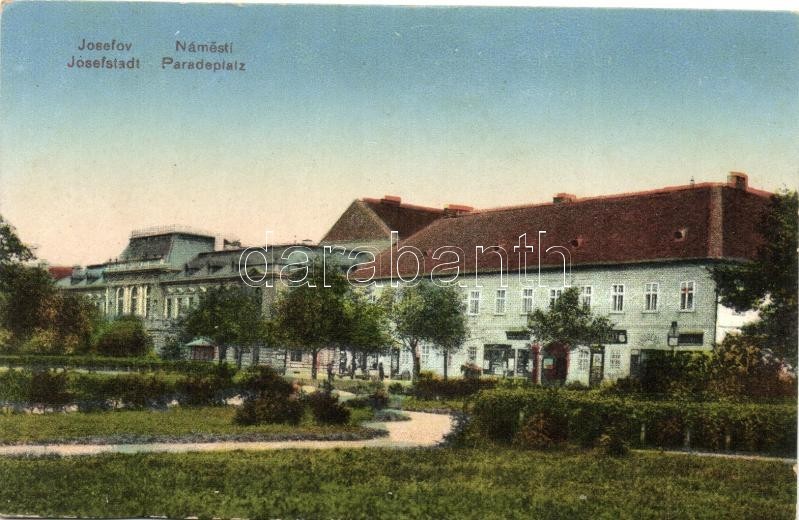 ** T1/T2 Josefov, Josefstadt (Jaromer) Paradeplatz, Namesti; Verlag Al. Nemecek / Square - Non Classés