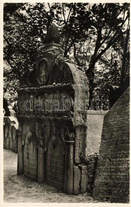 ** T1 Praha, Stary Zidovsky Hrbitov, Vysoky Rabí Lev / Jewish Cemetery, The Tomb Of Rabbi Löw - Non Classés