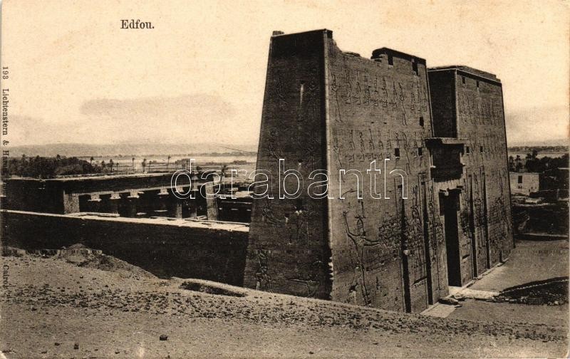 ** T1/T2 Edfu, Edfou; Temple - Unclassified