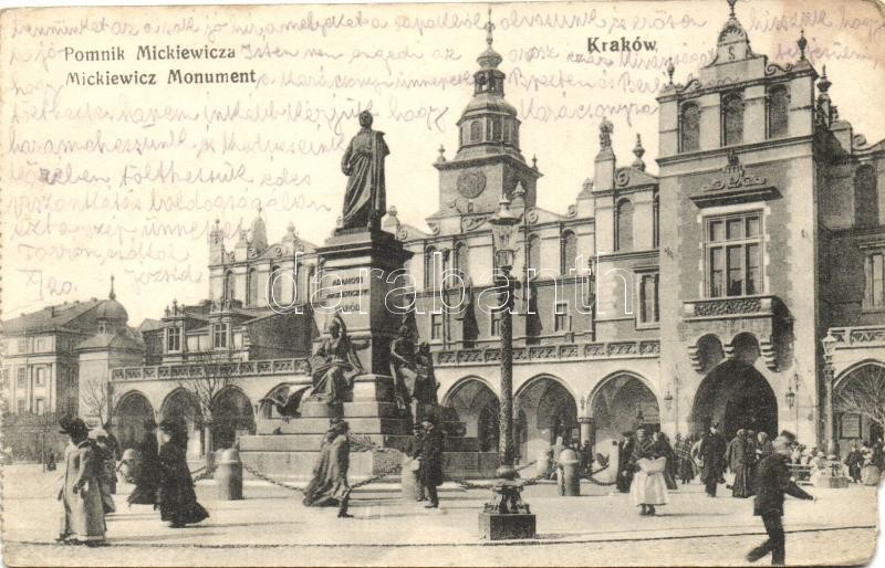T4 Kraków; Pomnik Mickiewicza / Monument (b) - Non Classés