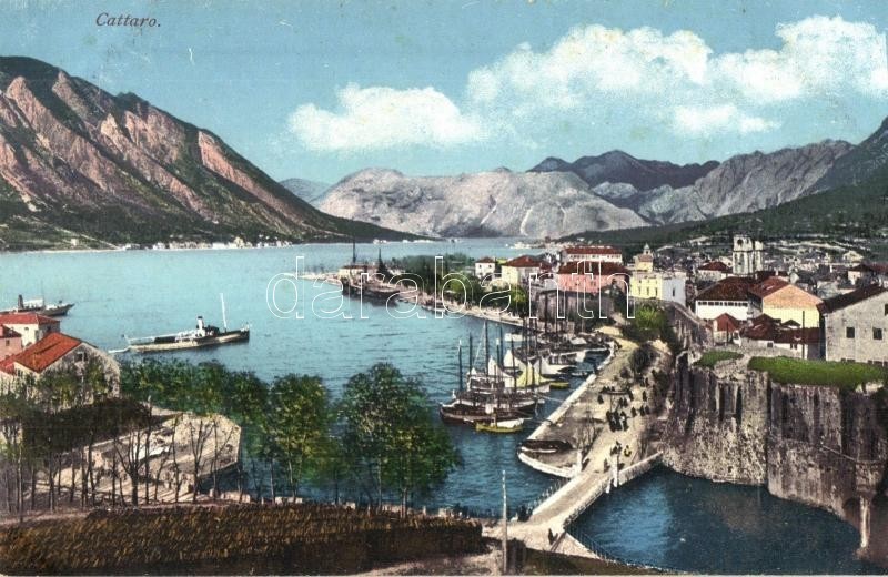 ** T1/T2 Kotor, Cattaro; General View, Port - Unclassified