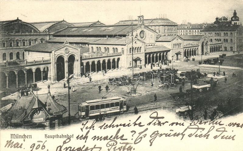 T2 München, Hauptbahnhof / Railway Station, Tram - Non Classés