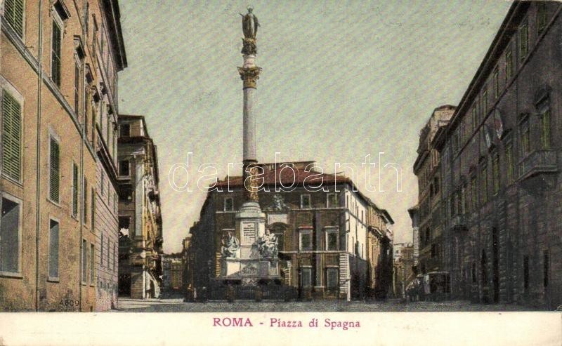 ** T2/T3 Rome, Roma; Piazza Di Spagna / Square, Spanish Steps (EK) - Unclassified