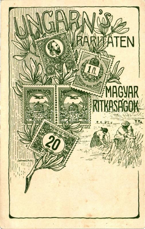 * T2/T3 Ungarn's Raritäten / Magyar Ritkaságok; A Hungária Bélyegkereskedés Kiadása / Rarities Of Hungarian Philately S: - Non Classés