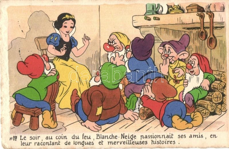 T2/T3 Snow White And The Seven Dwarfs / Walt Disney-Mickey Mouse Editions E. Séphériades + Feldpost Nr. 27840. (EK) - Non Classés