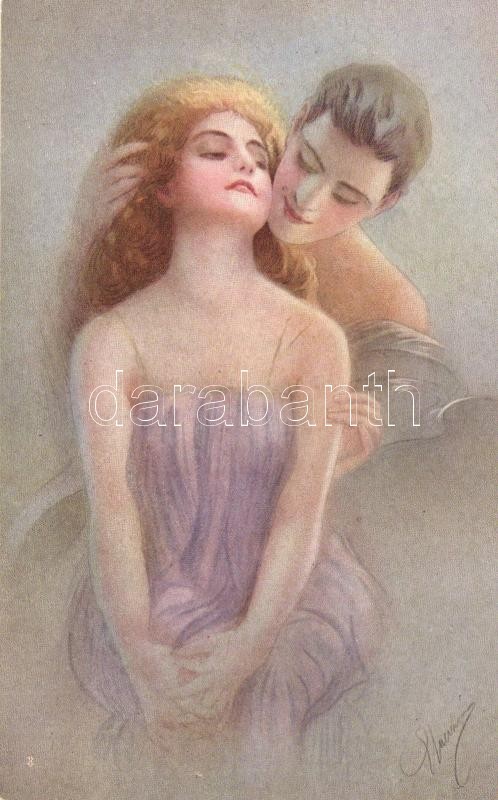 ** T1/T2 Artist Signed, Gently Erotic Italian Art Postcard Selectio Serie 1048-3 - Non Classés