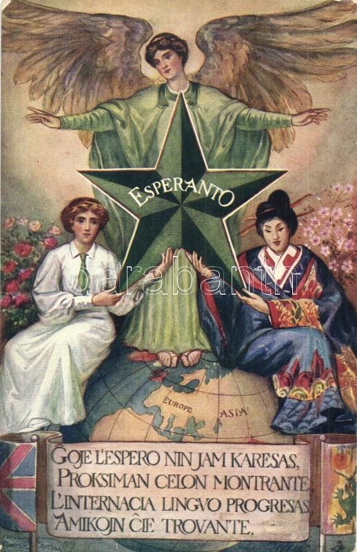 ** T2/T3 Esperanto. Raphael Tuck & Sons Esperanto Postcard Series 9964. - Non Classés