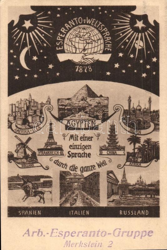 * T2 1878 Esperanto Weltsprache. Verlag Josef Essers - Non Classés