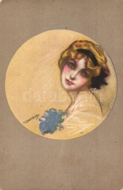 T2/T3 Italian Art Postcard, Lady S: Adelina Zandrino (EK) - Non Classés