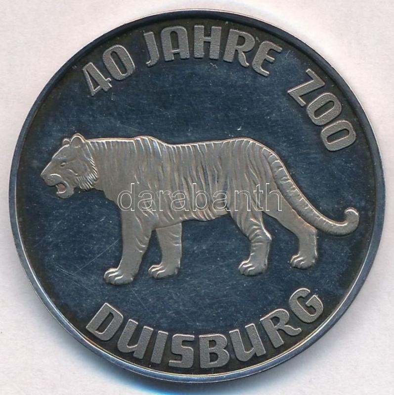 Németország DN '40 éves A Duisburgi Állatkert' Fém Zseton (30mm) T:2(PP) Patina
Germany ND '40 Jahre Zoo Duisburg' Metal - Non Classés