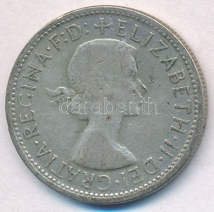 Ausztrália 1959. 1Fl Ag 'II. Erzsébet' T:3
Australia 1959. 1 Florin Ag 'Elizabeth II' C:F
Krause KM#60 - Non Classés