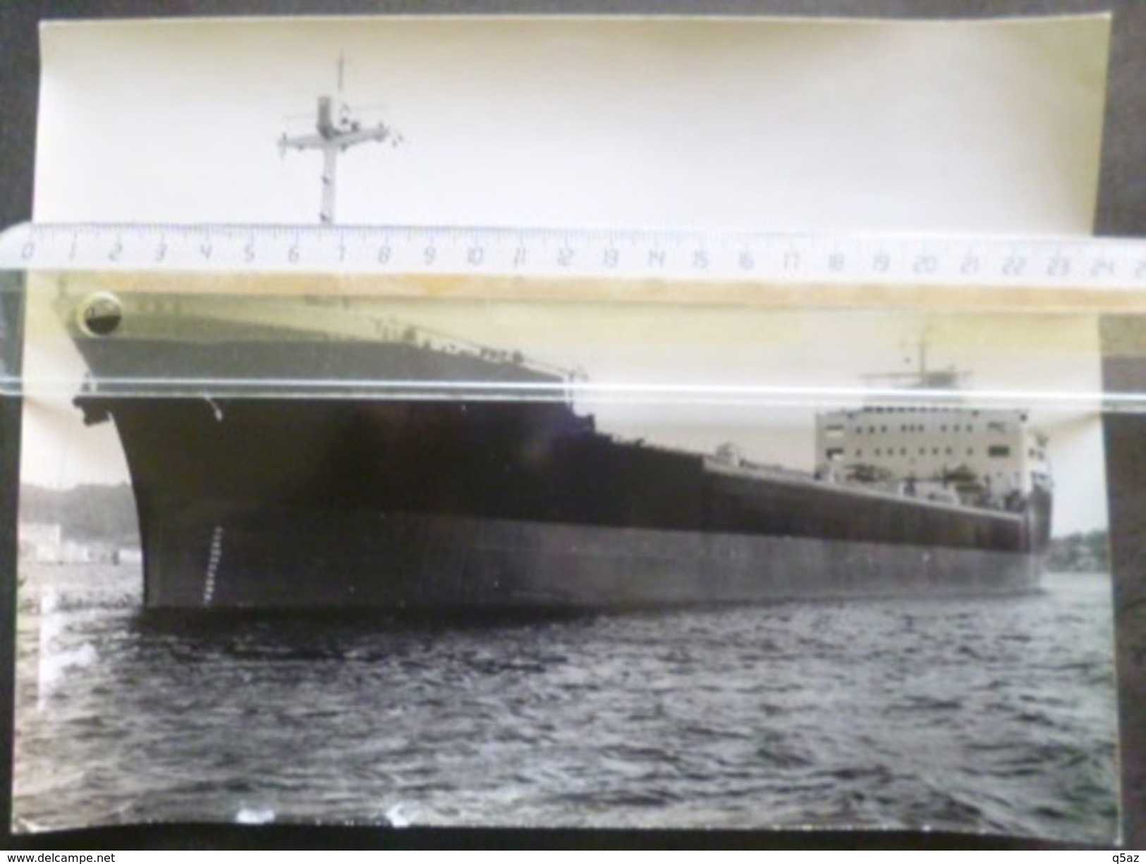 Hm1.v- Mineralier LENS 1959 La Seyne UIM 18x24cm Union Industrielle Maritime - Boats