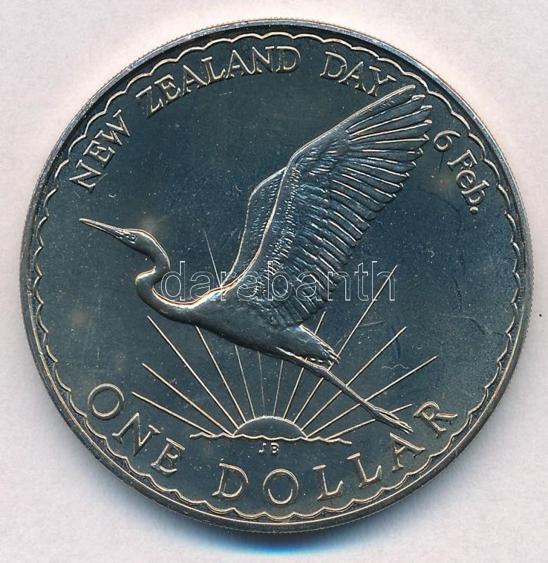 Új-Zéland 1974. 1$ 'Új-Zéland Nap' T:BU
New Zealand 1974. 1 Dollar 'New Zealand Day' C:BU
Krause KM#45 - Non Classés