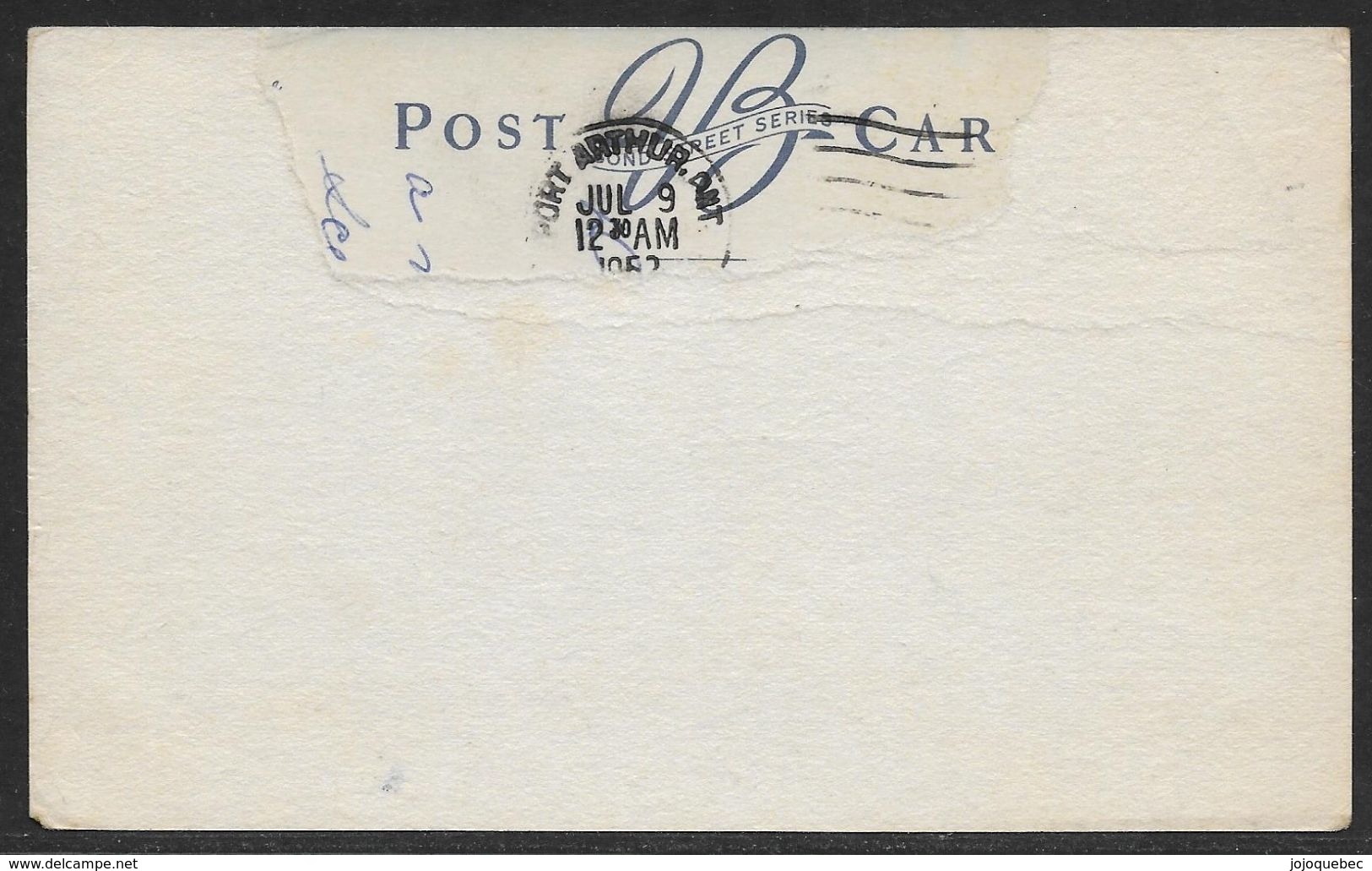 Canada Carte Postale, POSTCARD OF VICKERS PARK, FORT WILLIAM ONT. CANADA - Port Arthur