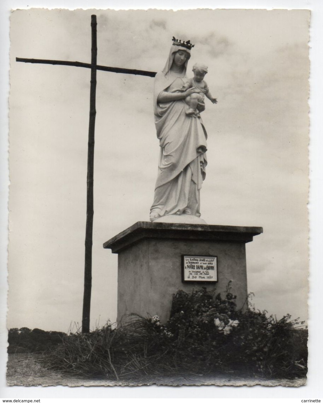 Superbe Photo De Notre Dame Des Champs à BEAUMONT - Religione & Esoterismo