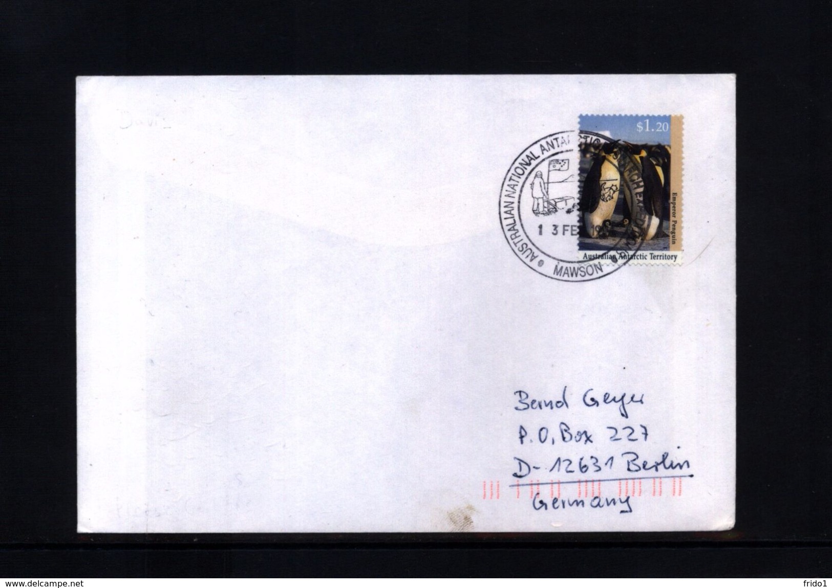 Australian Antarctic Territory Mawson Station Interesting Letter - Covers & Documents