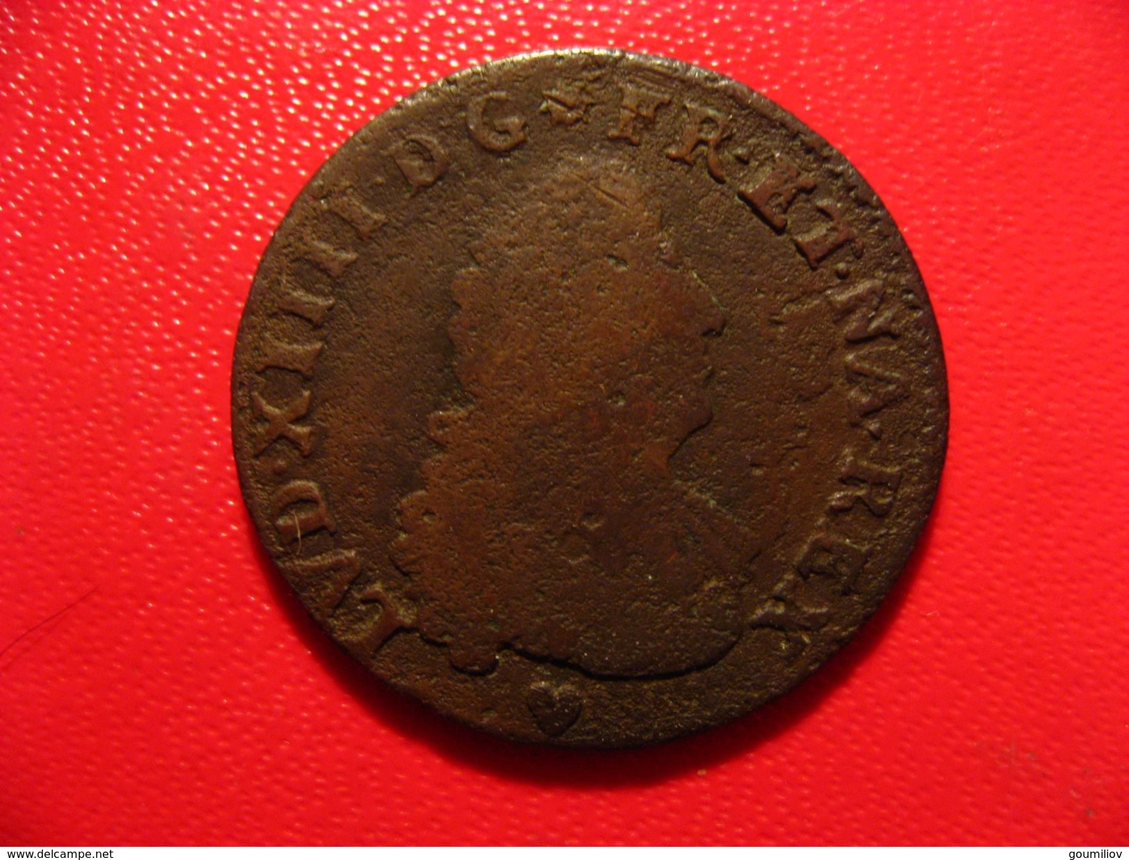 France - 4 Deniers 1708 BB Strasbourg Louis XIV 2502 - 1643-1715 Louis XIV Le Grand