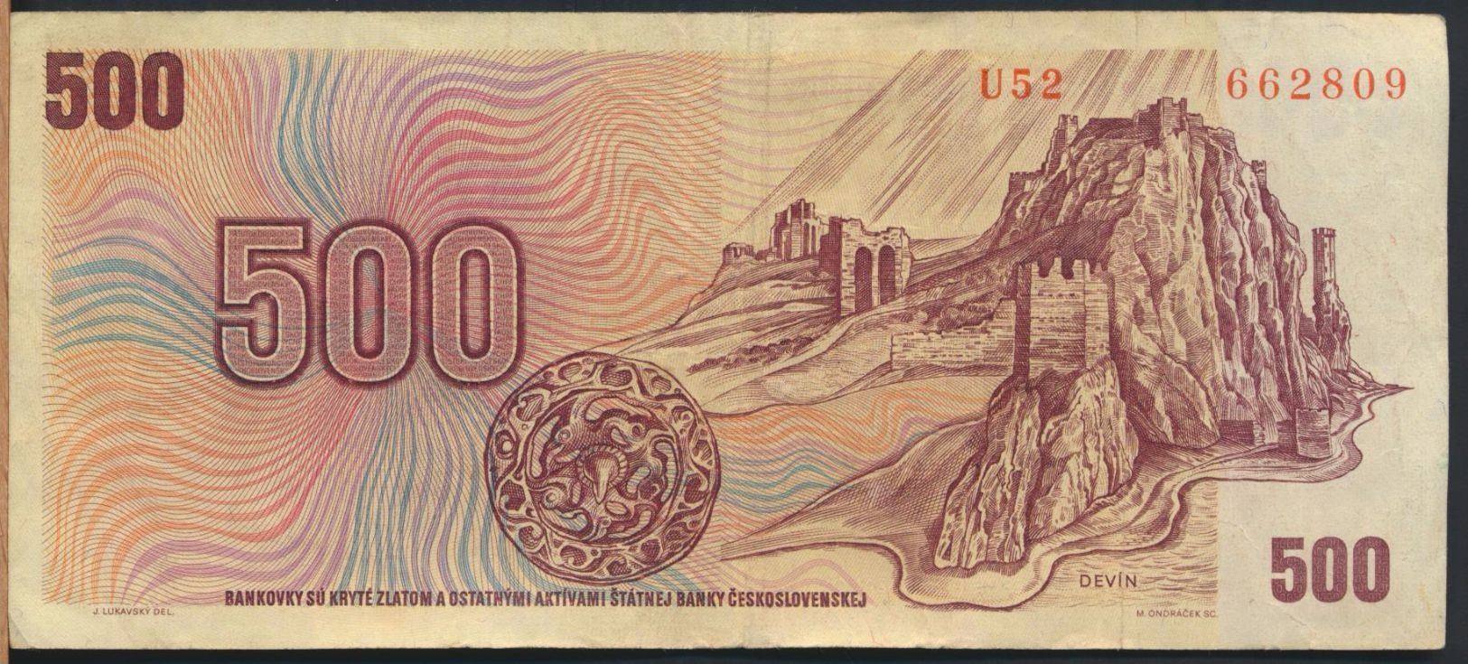 °°° CZECHOSLOVAKIA - 500 KORUN 1973 °°° - Tchécoslovaquie