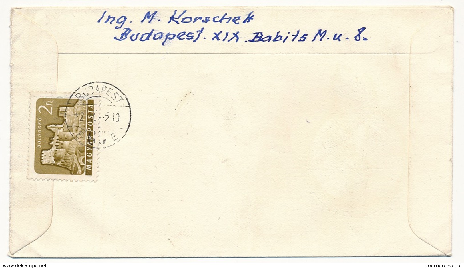 Hongrie - Enveloppe FDC - ? - 1962 - FDC