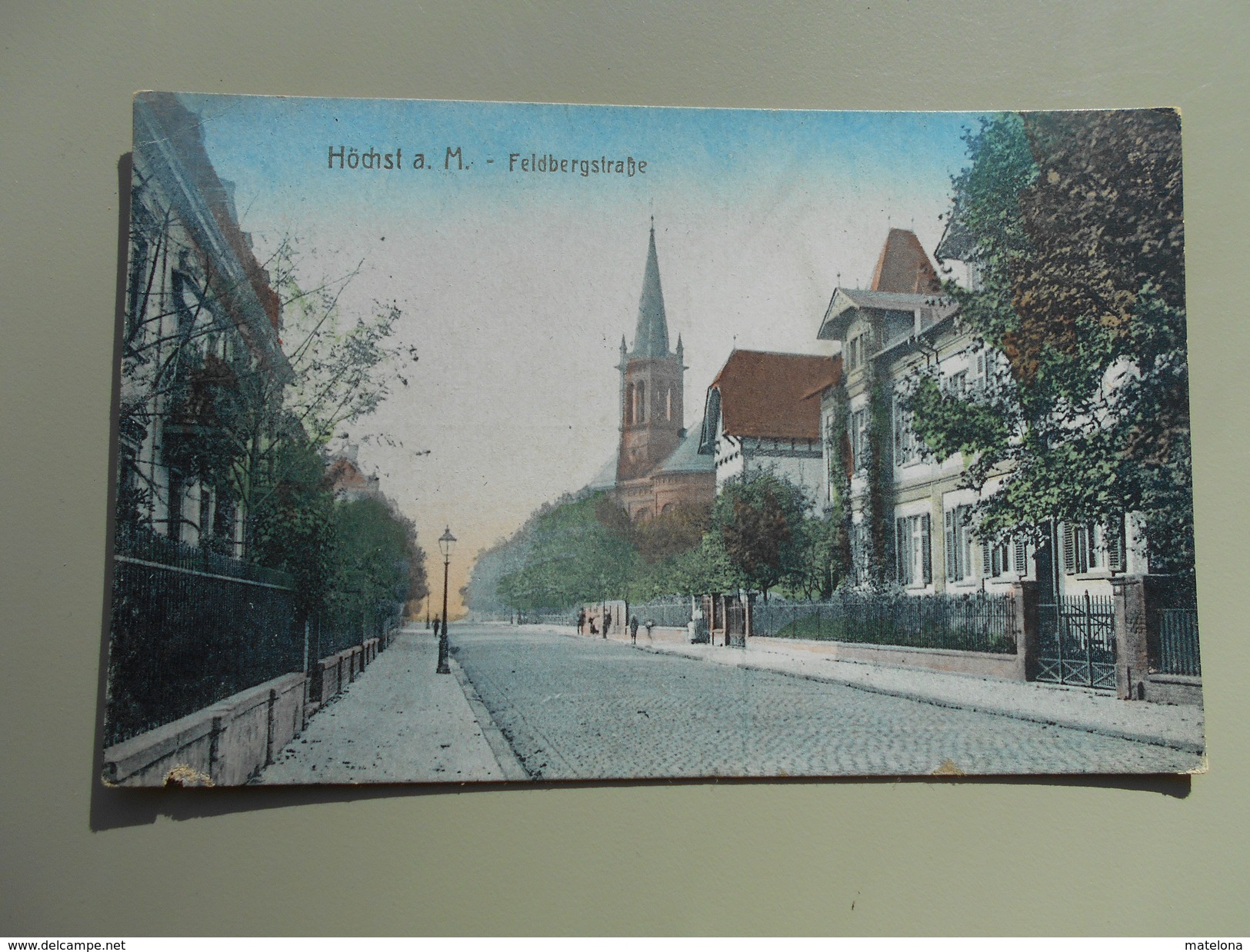 ALLEMAGNE HESSE HÖCHST A. M. FELDBERGSTRASSE - Hoechst