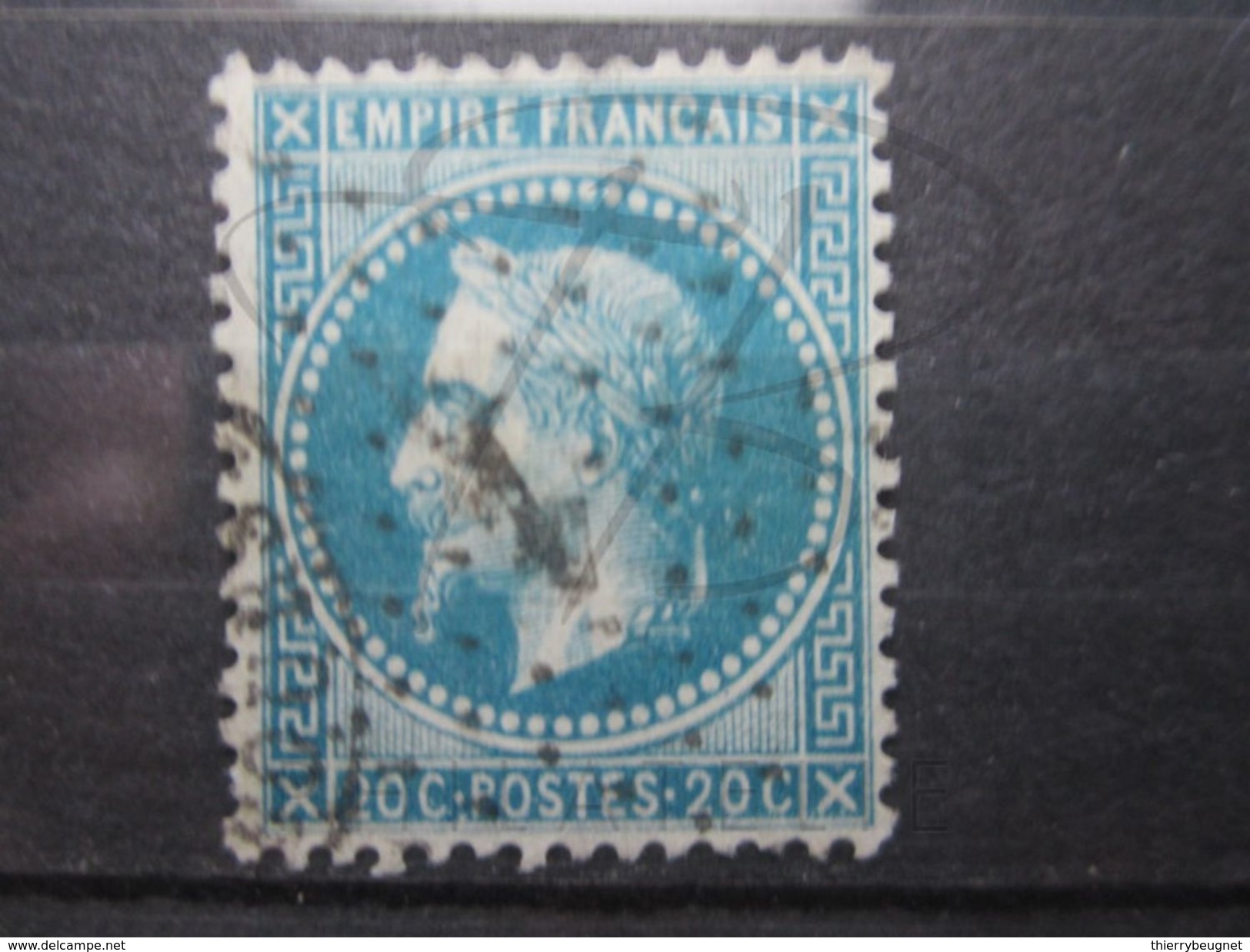 VEND BEAU TIMBRE DE FRANCE N° 29B , ETOILE " 1 " !!! - 1863-1870 Napoléon III Lauré