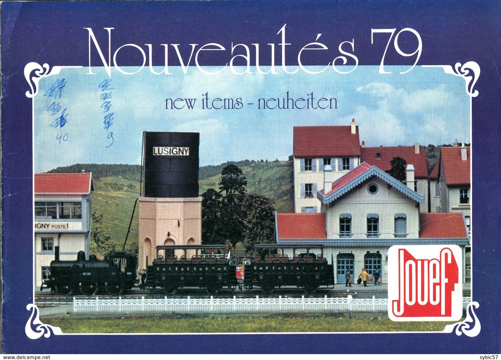 Catalogue Jouef Nouveautés 1979 - Français