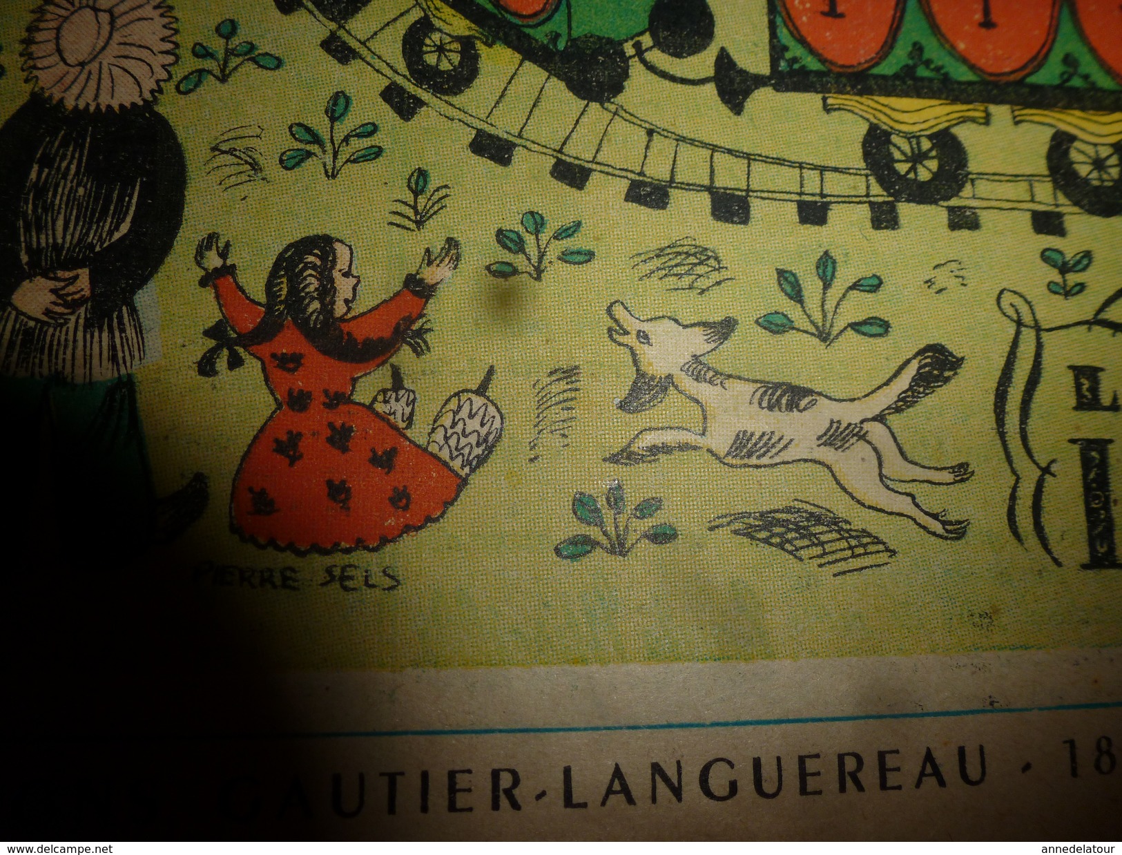 1950 LSDS (La Semaine De Suzette): La Petite Locomotive ; Les Danseuses De Danses Sacrées En Inde  ; Etc - La Semaine De Suzette