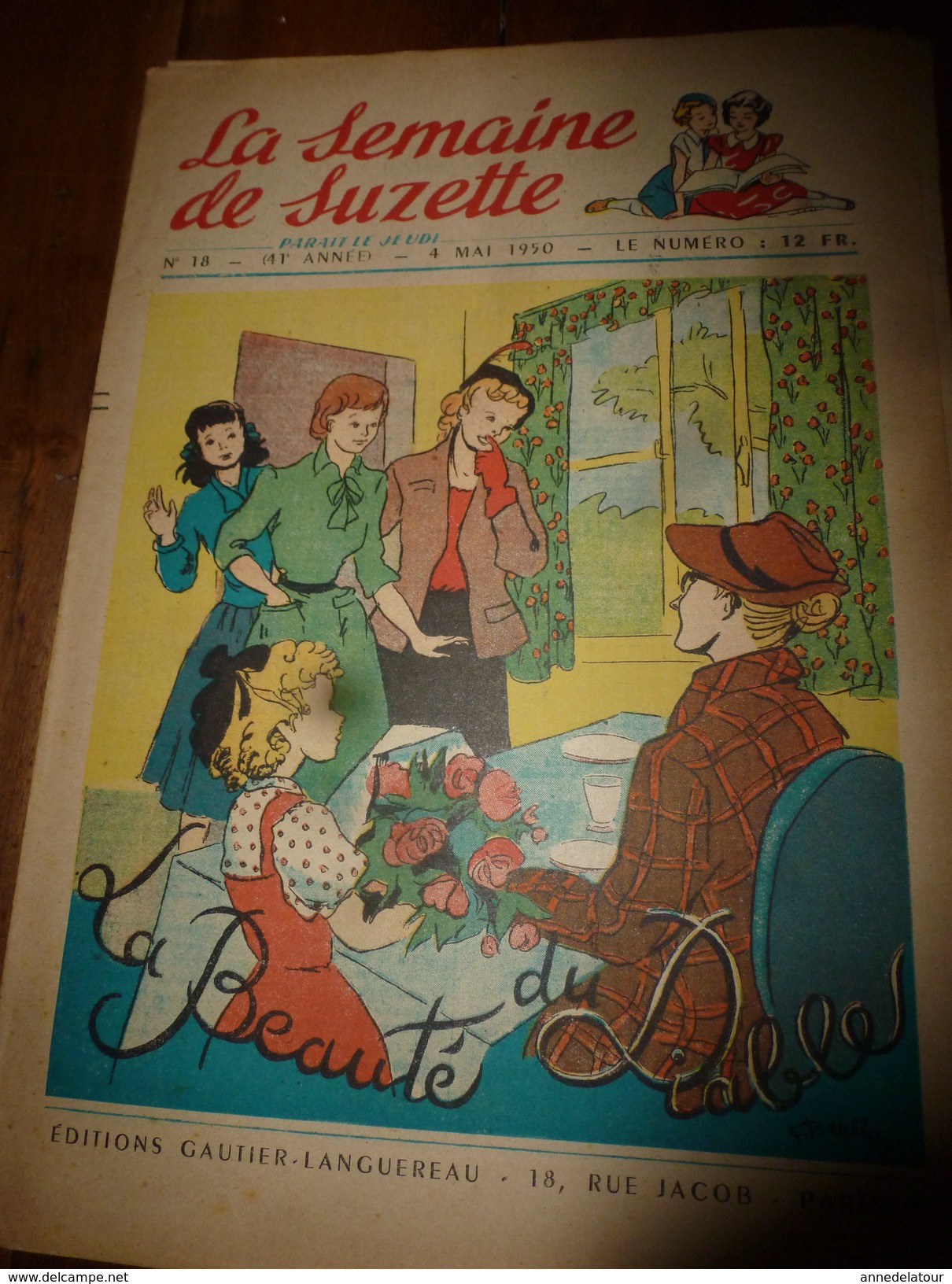 1950 LSDS (La Semaine De Suzette): La Beauté Du DIABLE ; La Messagère De Saint François ; Etc - La Semaine De Suzette