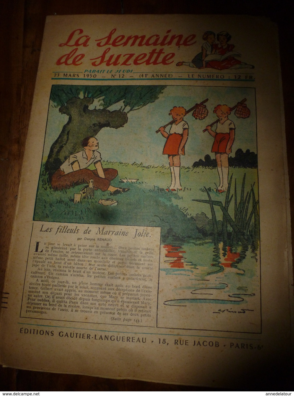 1950 LSDS (La Semaine De Suzette):Le Mystère Du CHAT SIAMOIS ; Etc - La Semaine De Suzette