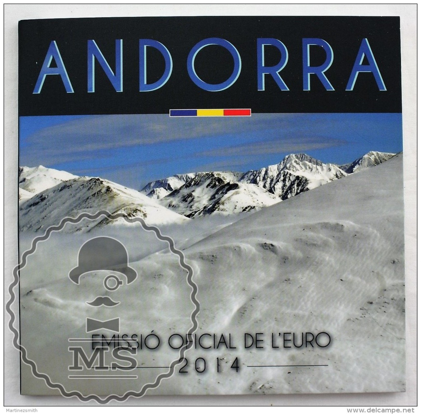 Andorra 2014 -  Official Coin Set  - 8 Coins Set: 1 Cent - 2 Euros - New - Andorra