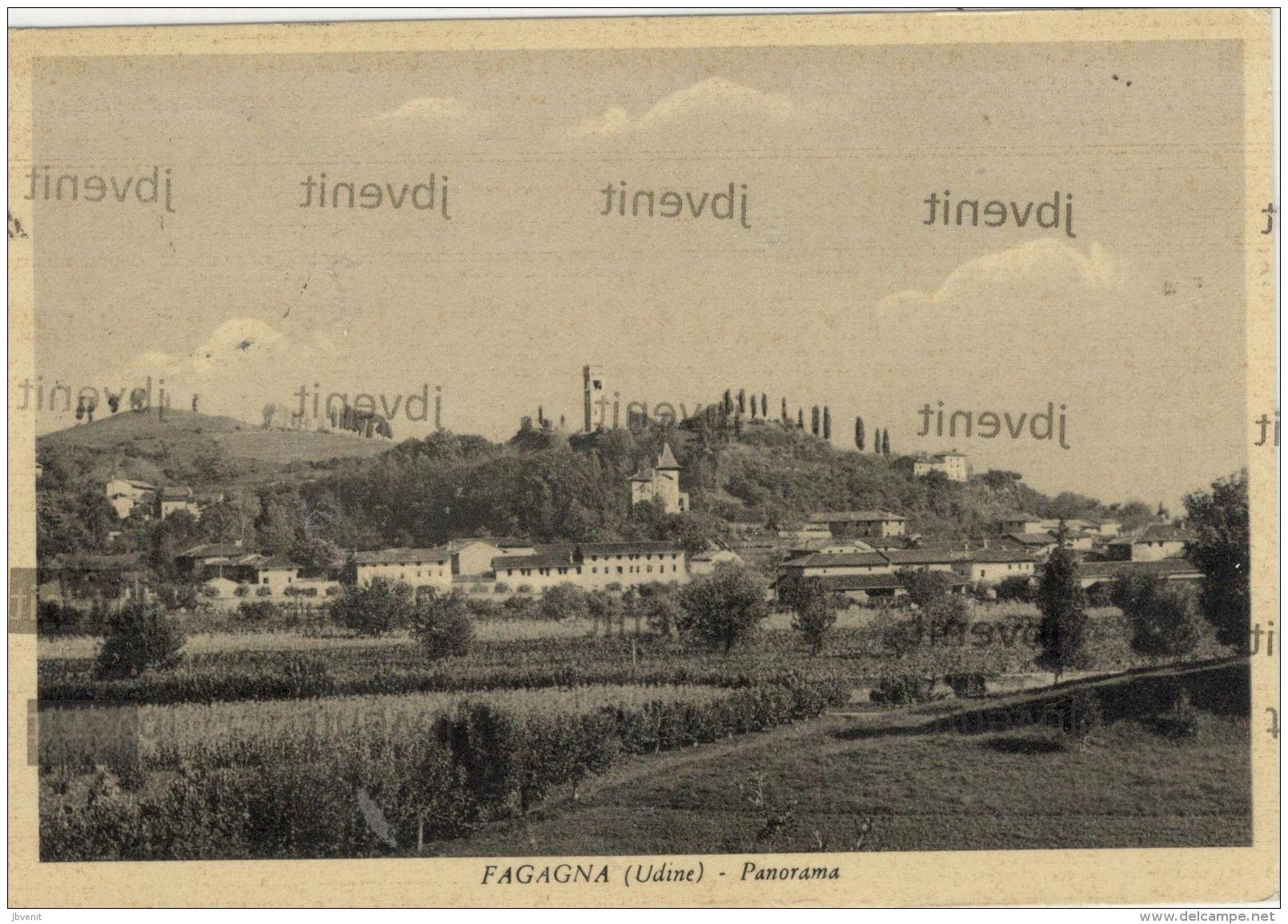 FRIULI - FAGAGNA (UDINE)  - Panorama - Udine