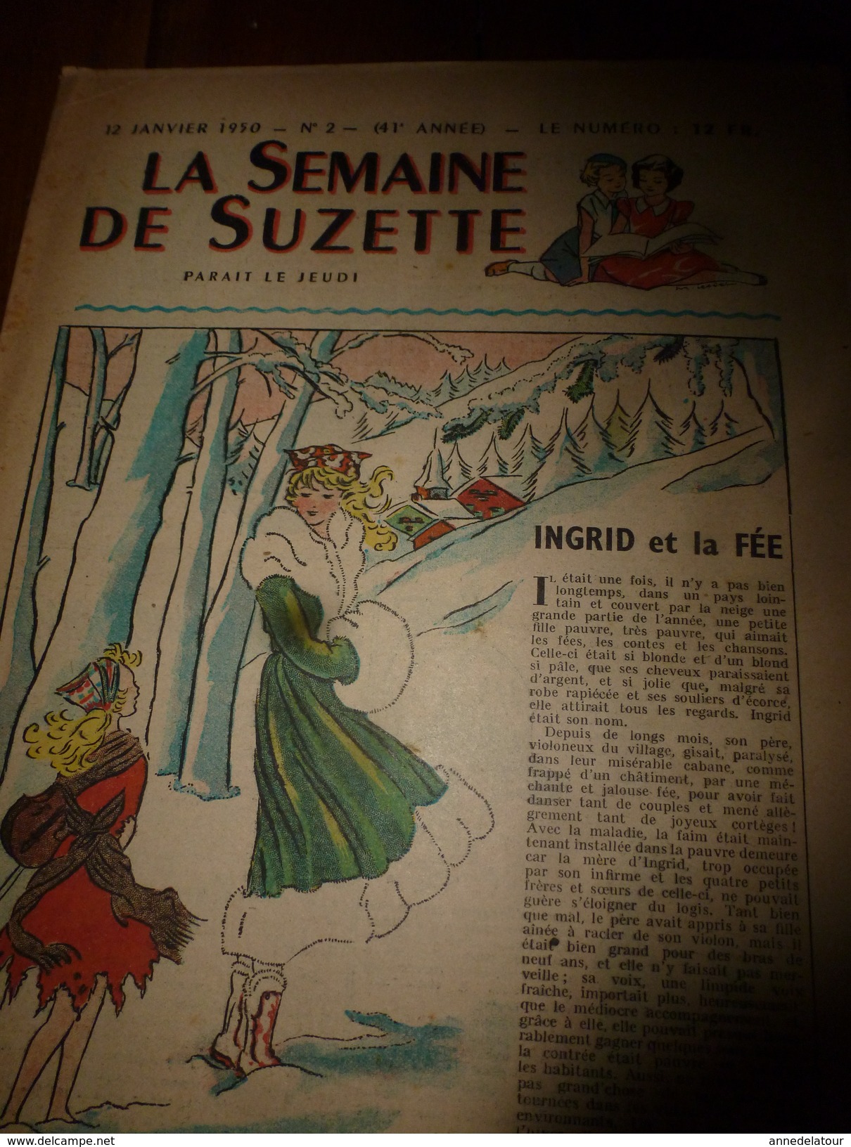 1950 LSDS (La Semaine De Suzette): Le Mystère Du CHAT SIAMOIS ;Au MAROC; Mogador; Capitaine CARO;etc - La Semaine De Suzette