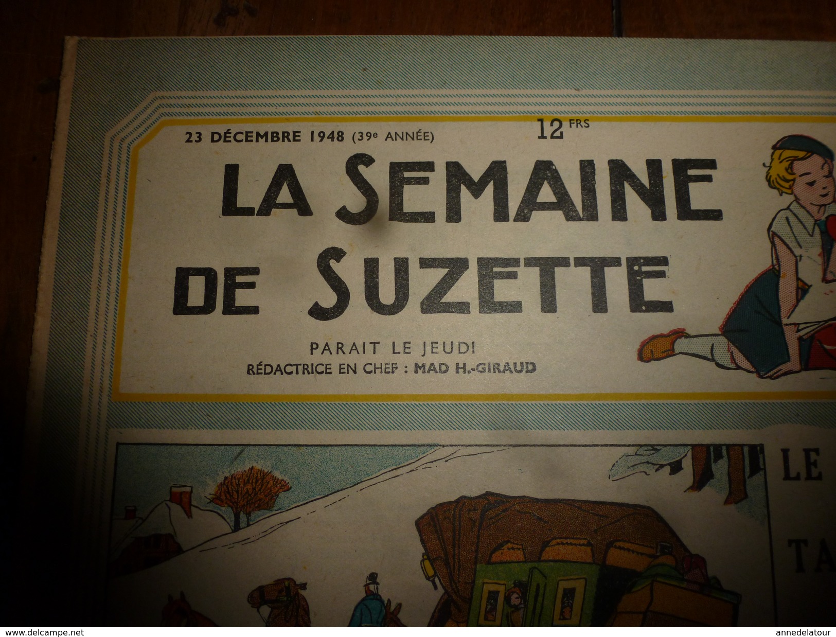 1948 LSDS (La Semaine De Suzette): Armelle Et Les Animaux ; Histoire Vraie De Bêtes Pas Bêtes ; Etc - La Semaine De Suzette