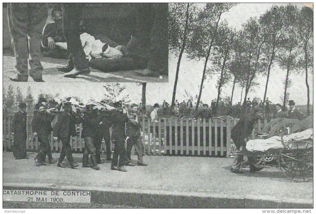 Antwerpen Anvers Catastrophe De Contich 21 Mai 1908 - Antwerpen