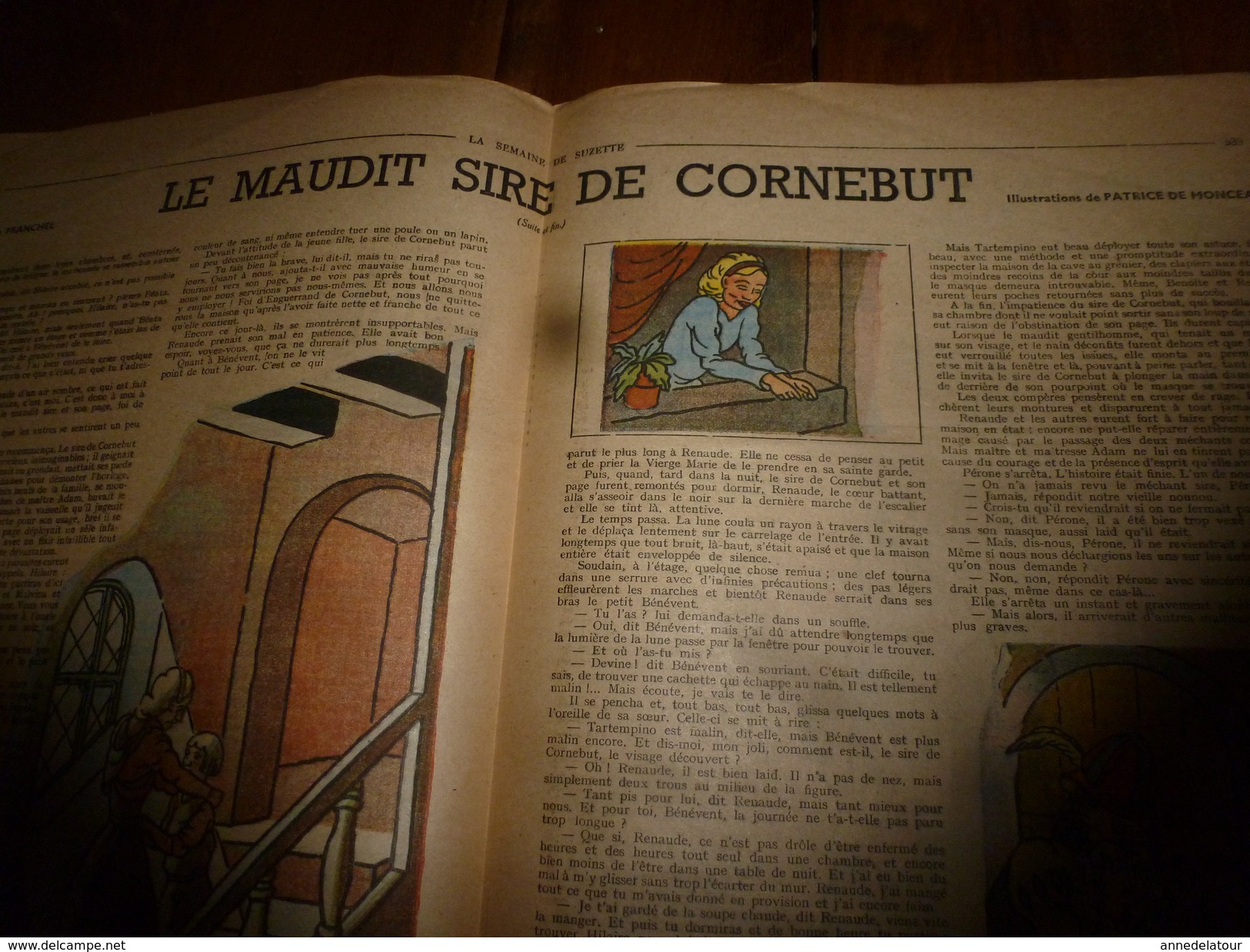 1948 LSDS (La Semaine De Suzette): LE CANARD ET LE COQUELICOT ; Etc - La Semaine De Suzette