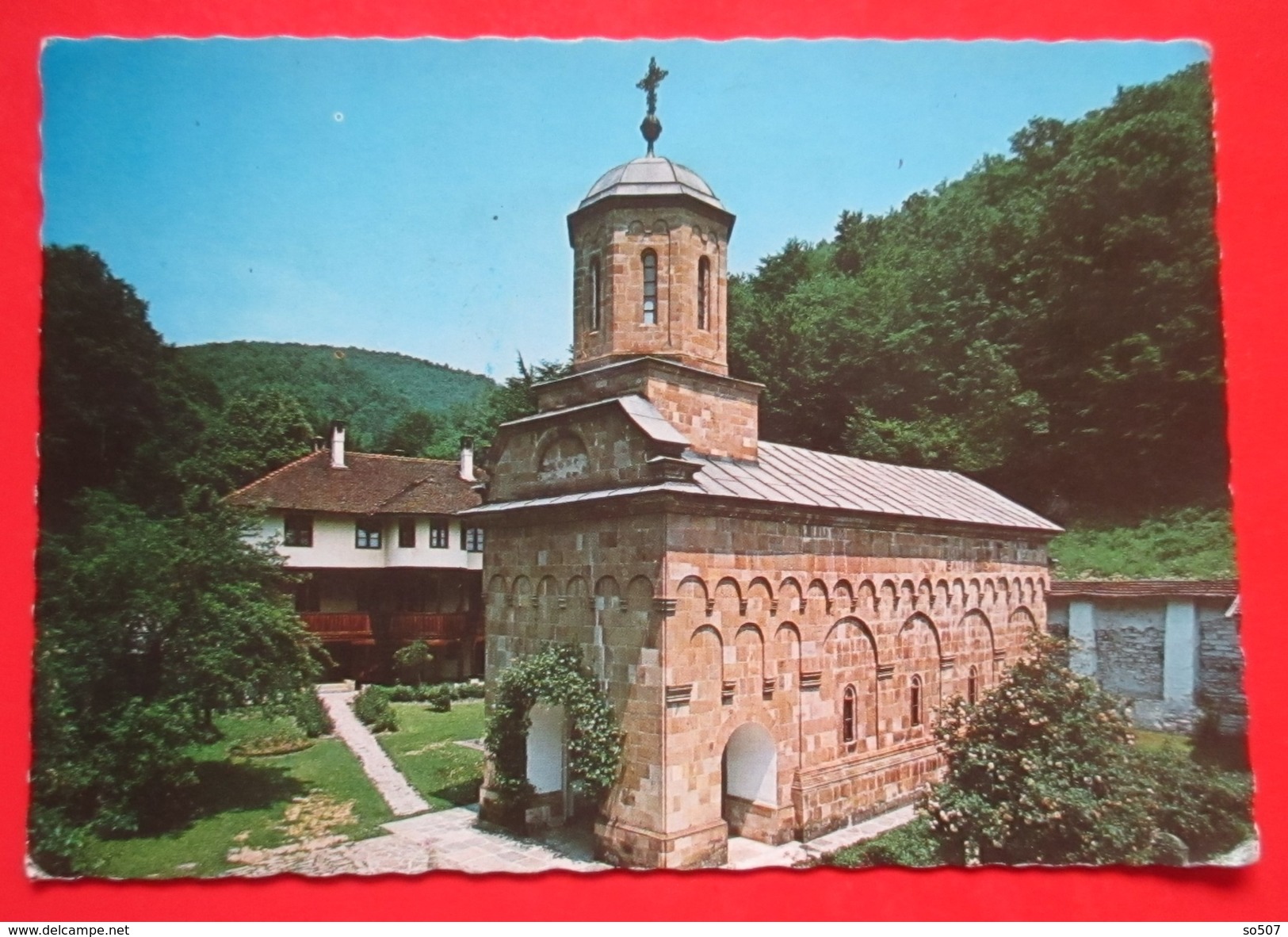 C2-Postcard-Orthodox Monastery Vracevsnica,Gornji Milanovac - Serbien