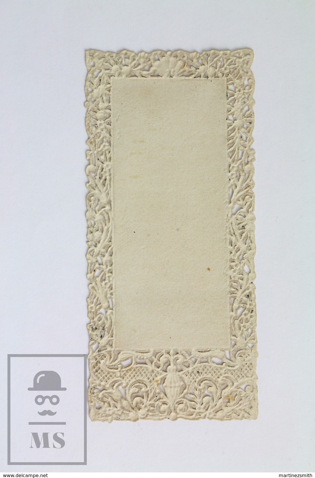 Antique Paper Lace Holy Card - French Editor. L. Turgis - Holy Grail - Printed In Paris Circa 1930's - Imágenes Religiosas