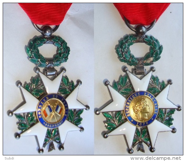 Médaille Ordre De La LEGION D&rsquo;HONNEUR - France