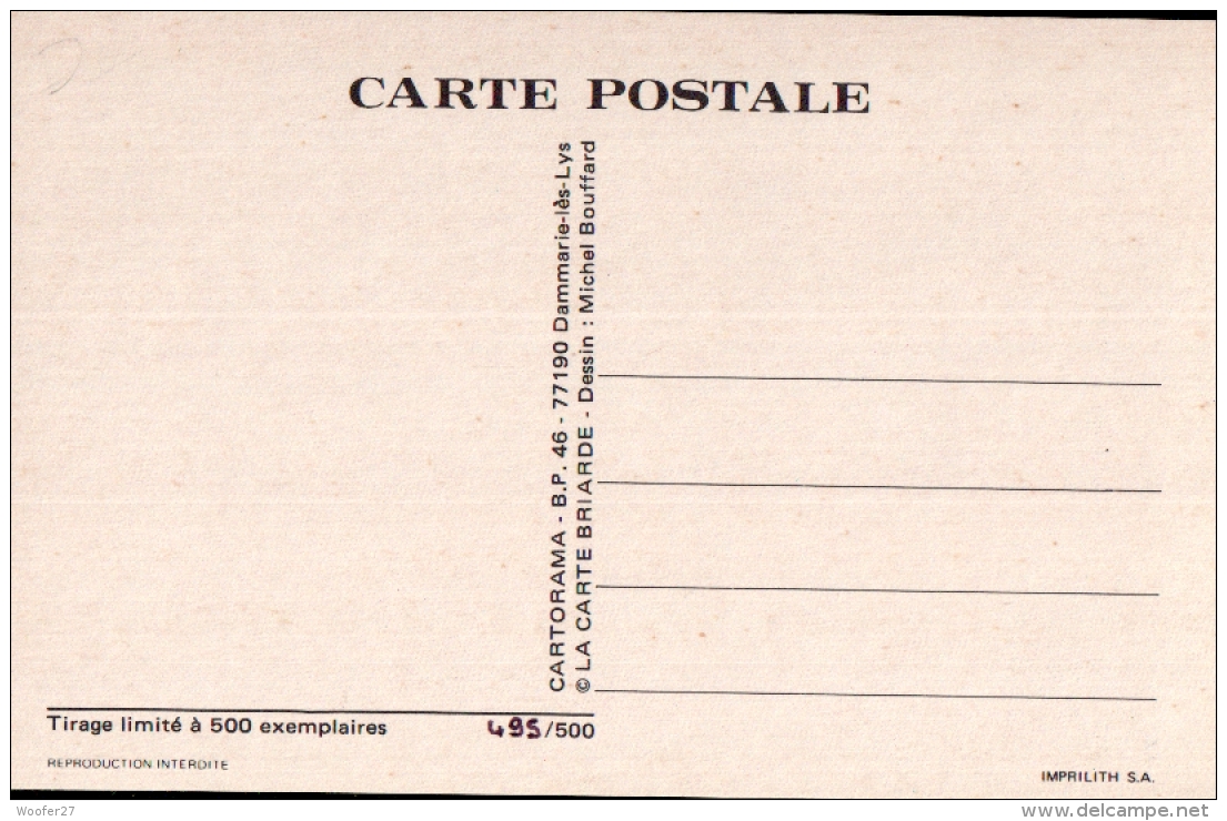 BOURSES CARTES POSTALES  , SALONS COLLECTIONS , CARTOPHILIE  , 1981 , VAUX LE PENIL - Bourses & Salons De Collections