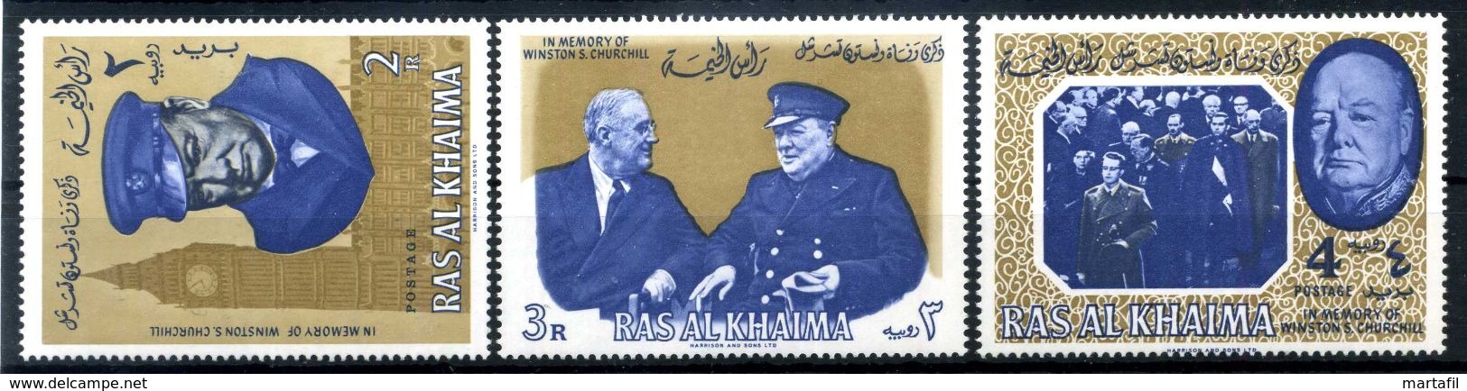 1965 RAS AL KHAIMA SERIE COMPLETA MNH ** - Ras Al-Khaima
