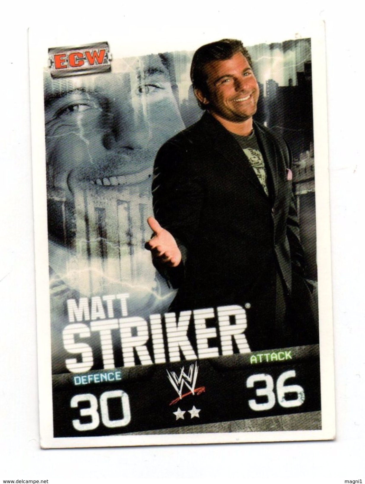 Slam Attax ECW - Matt STRICKER - Sports De Combat