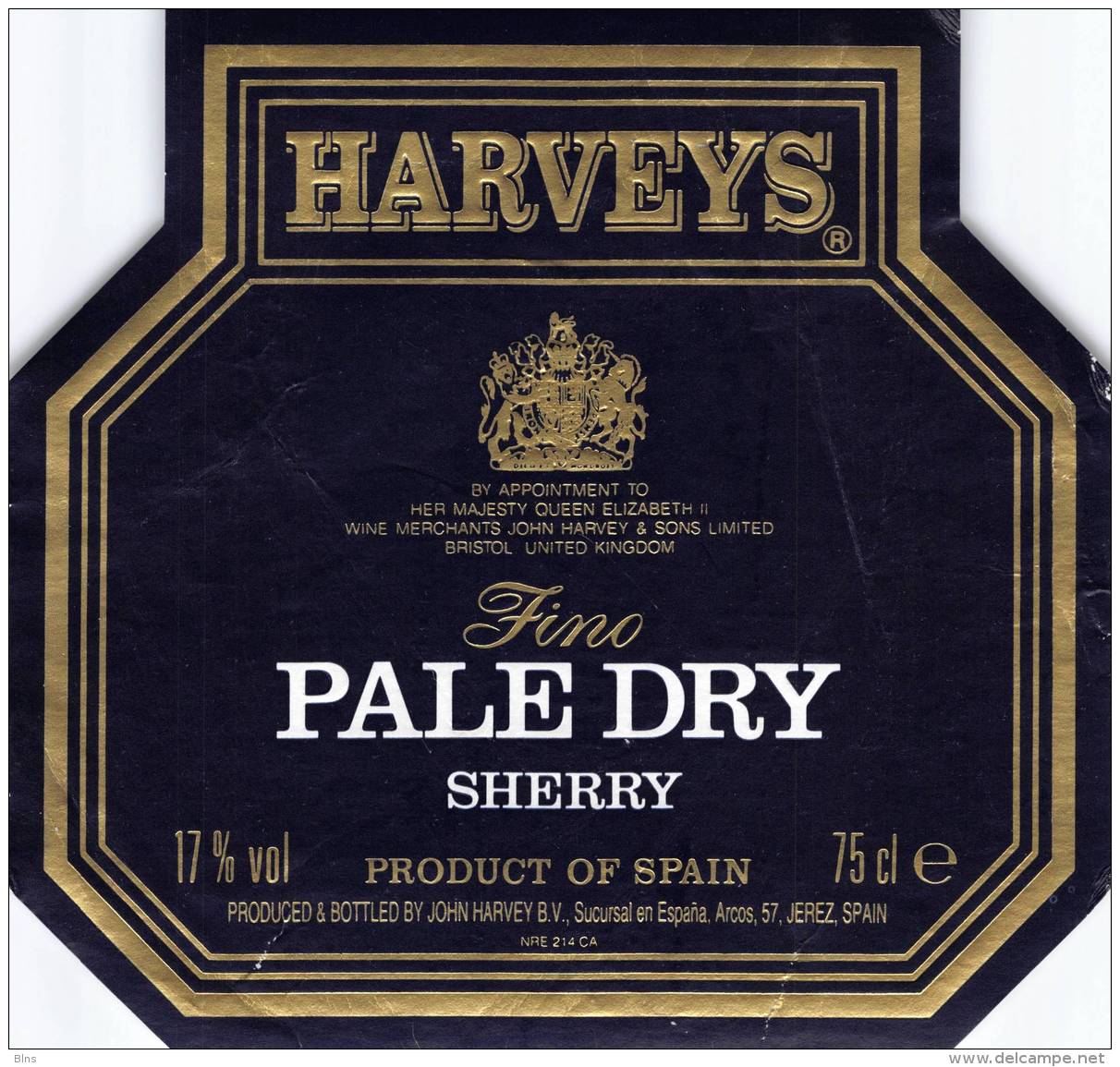 Harveys - Fino - Pale Dry Sherry - Autres & Non Classés